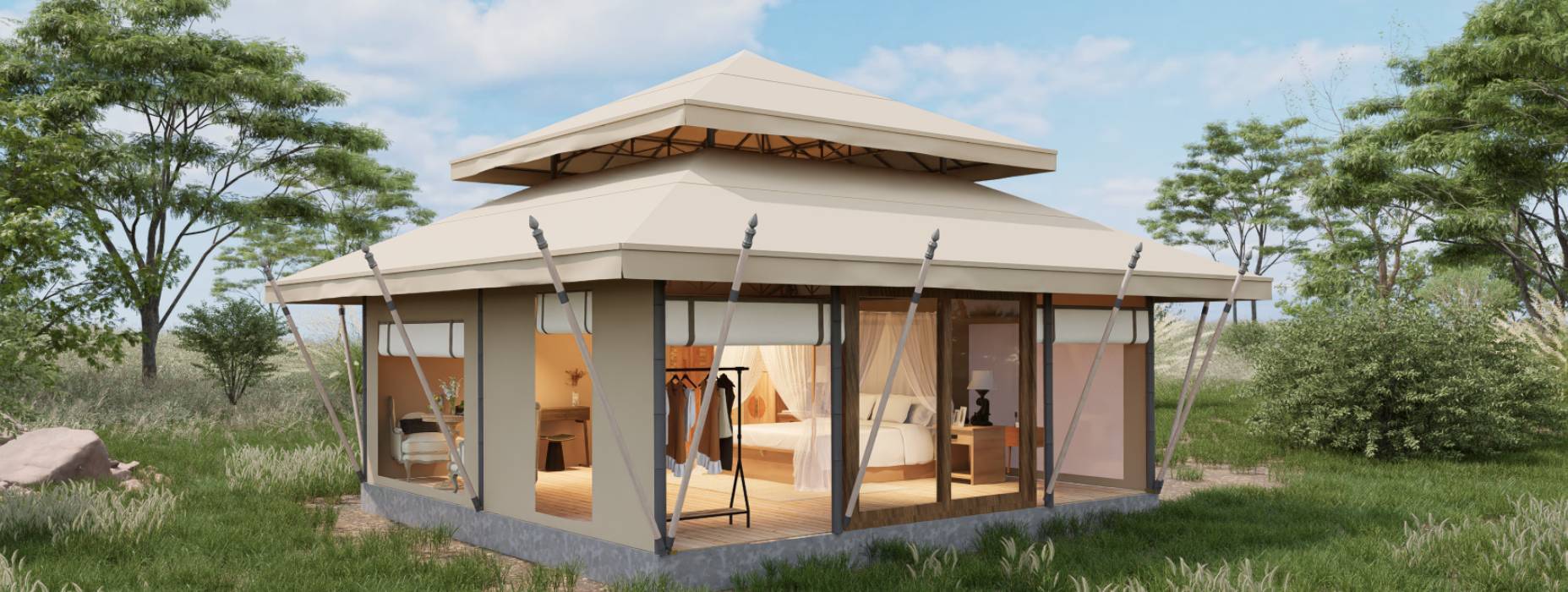 渭滨区户外野奢帐篷